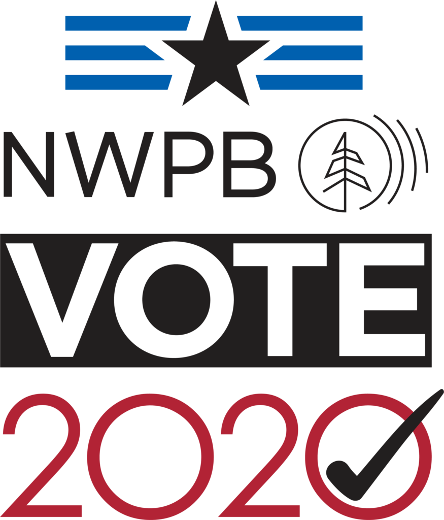 NWPB Vote 2020 logo