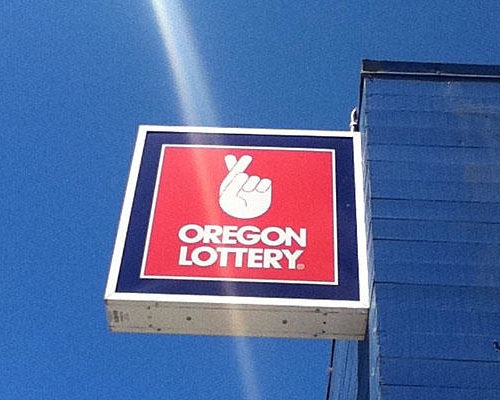 Sign for the Oregon Lottery