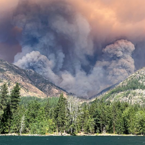 The Pioneer fire, the state's biggest right now, has burned over 26,000 acres in Chelan County.