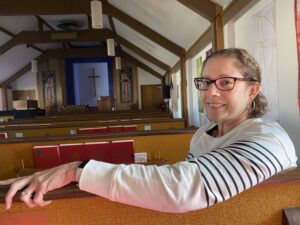 Rev. Miriam Gentle is the pastor at Northwest United Protestant Church in Richland, Wash.