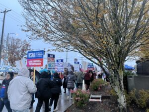 Hospital management and the union are still bargaining in good faith, but the nurses say if they need to, they'll strike. (Credit: Lauren Gallup / NWPB)