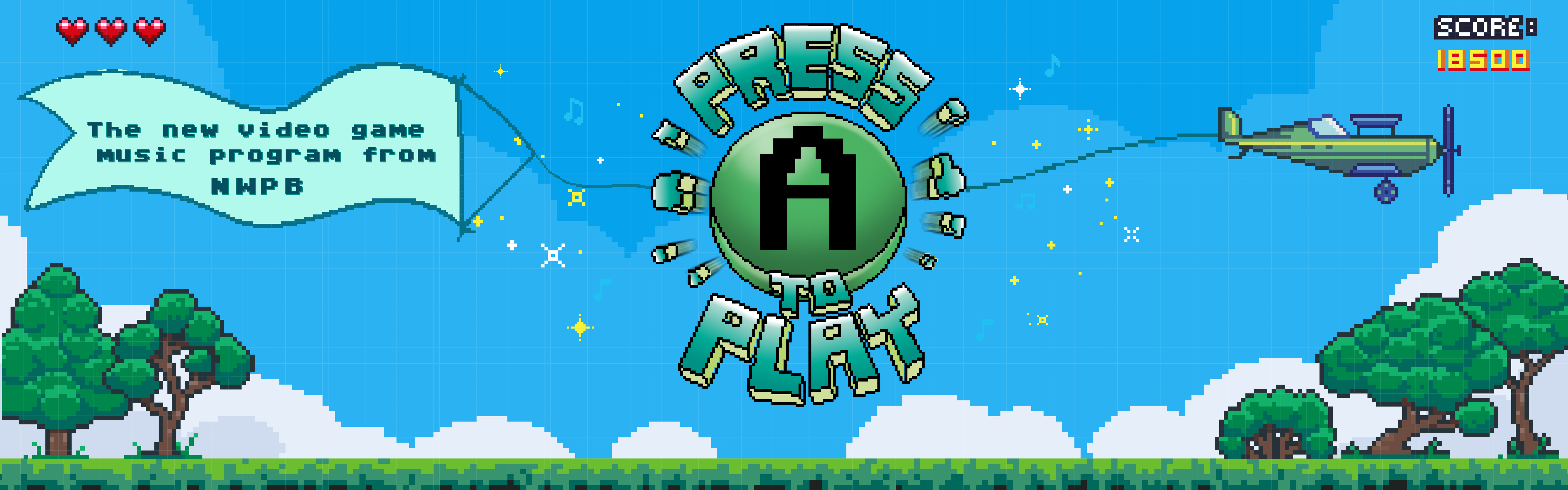 Press A to Play Banner