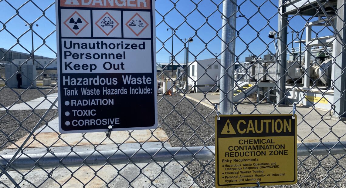 About a dozen federal workers have been fired from the Hanford site in southeast Washington state. Hanford is the contaminated legacy of plutonium manufacturing during WWII and the Cold War.